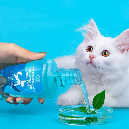 Pet Mouthwash Plant Extract Gently Clean Oral Cavity