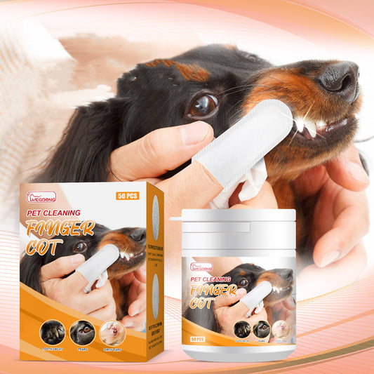 Pet Teeth Cleaning Wipes Dog Teeth Cleaning Cat