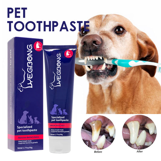 Pet Oral Cleaning Cream Cat And Dog Cleaning Oral Odor